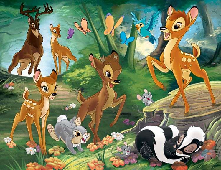 bambi ... online puzzle