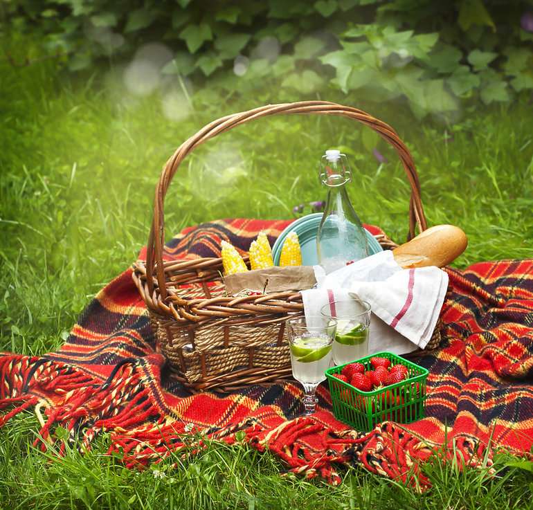 piknik kosár kirakós online