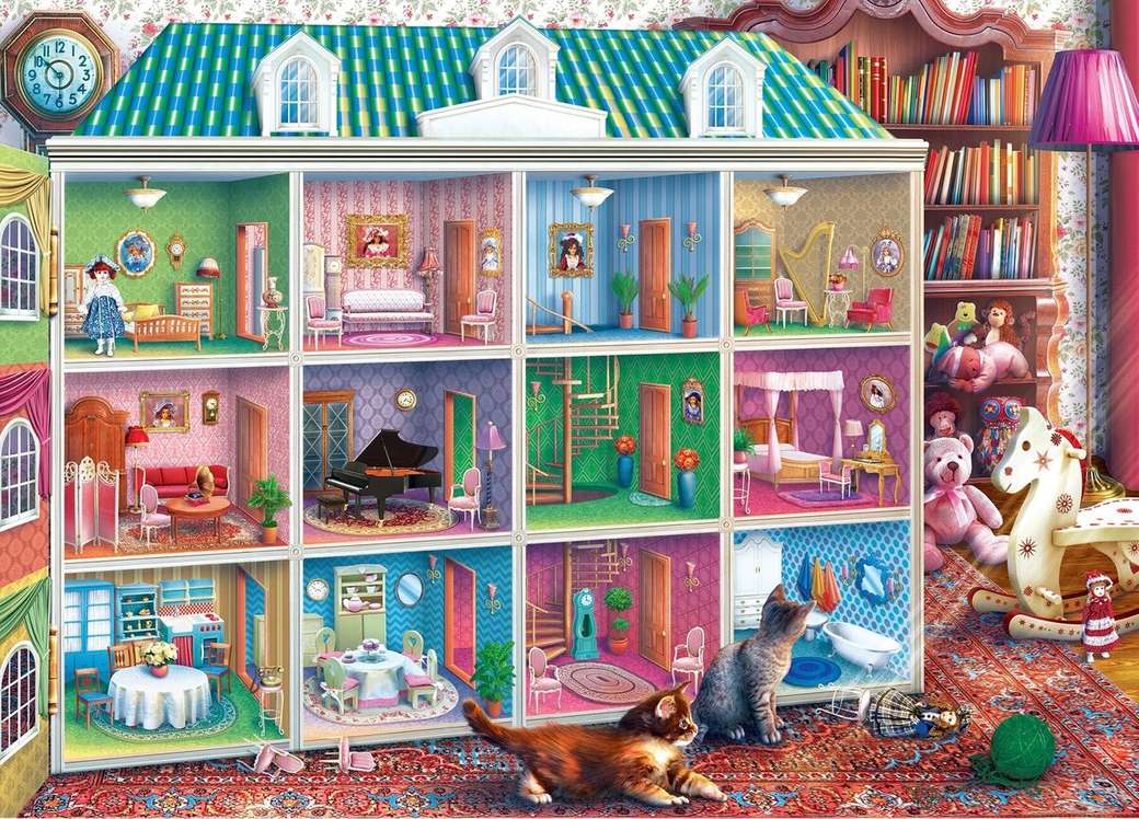 Casa de boneca puzzle online