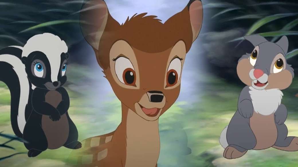 bambi ... skládačky online