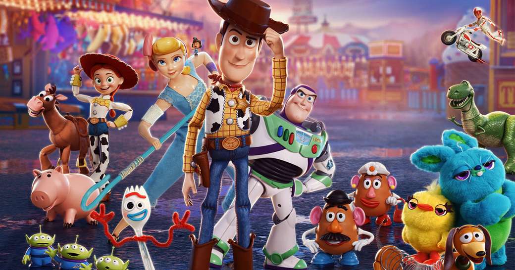 Toy Story pussel på nätet