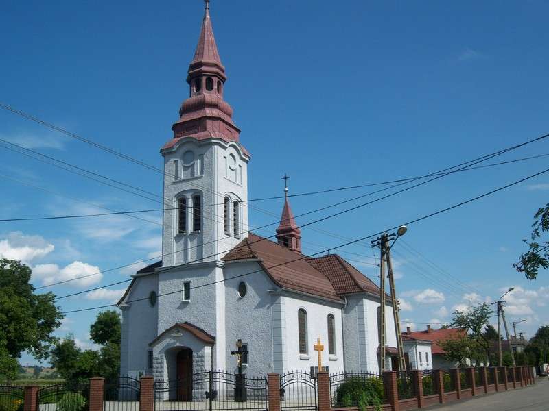 de parochie in Niepoczów legpuzzel
