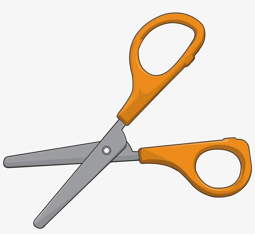 nůžky školní potřeby online puzzle