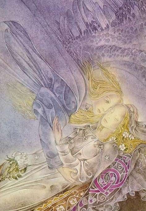 Картина ангела Суламифь Вюльфинг пазл онлайн