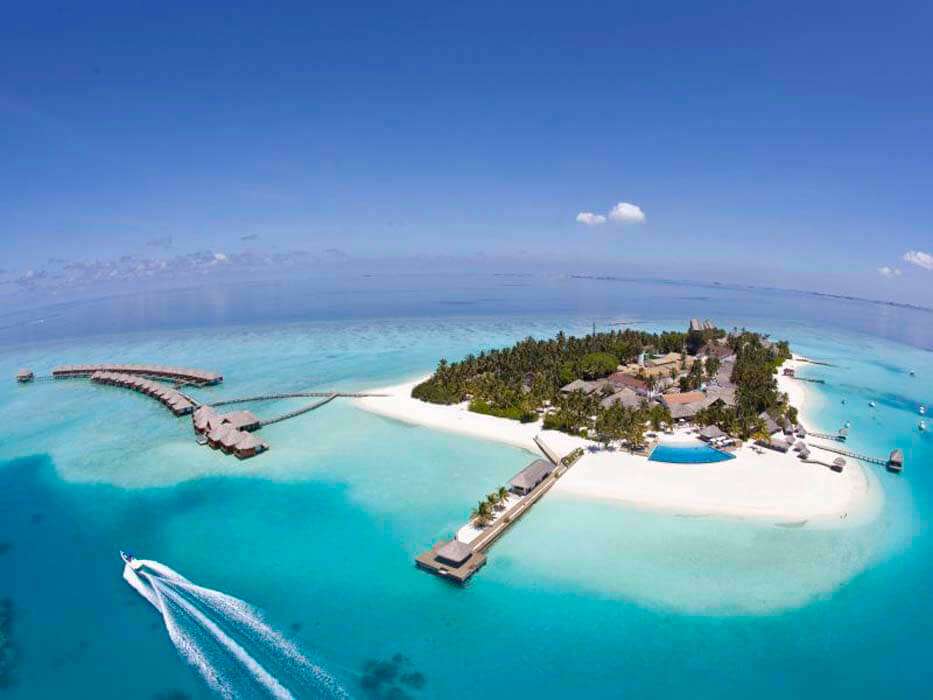 Maldiverna pussel på nätet