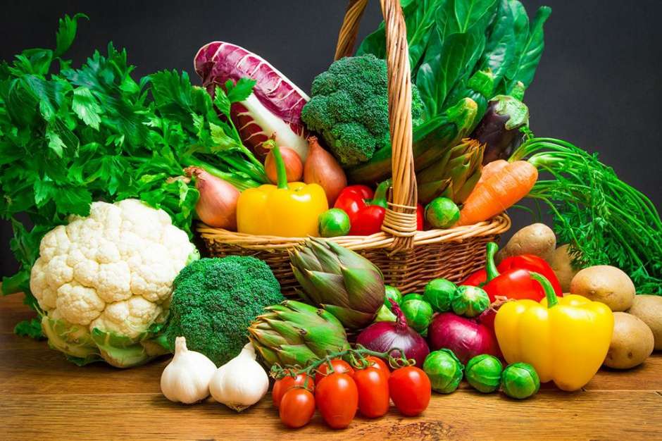 здравословни зеленчуци онлайн пъзел