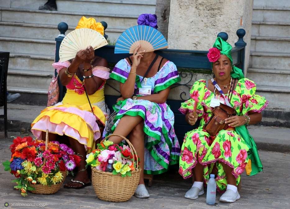 Kubanische Mädchen Online-Puzzle