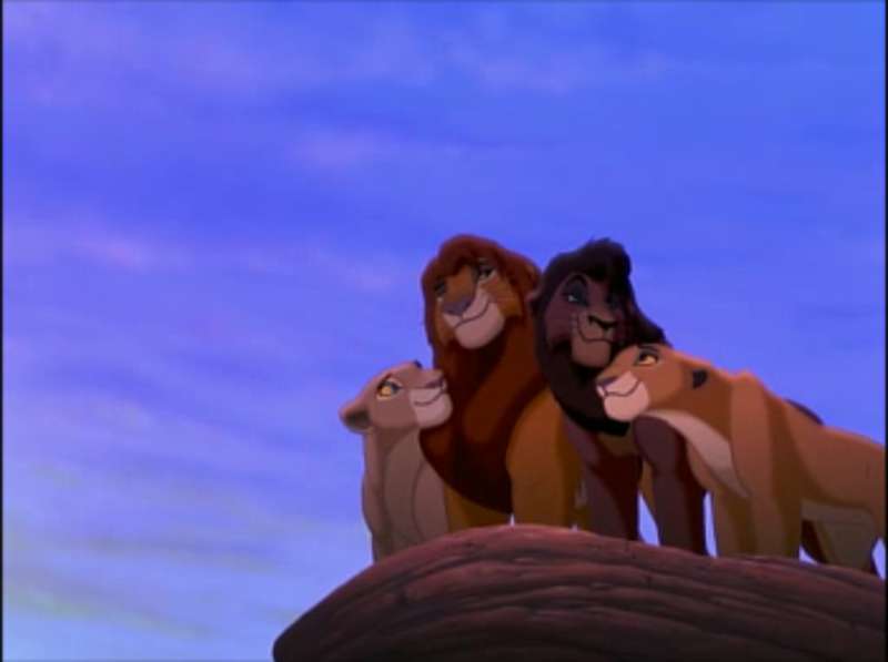 El Rey León 2 El tiempo de Simba rompecabezas en línea