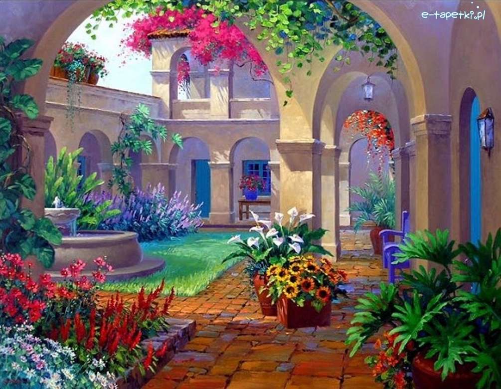 patio-bloemen legpuzzel online