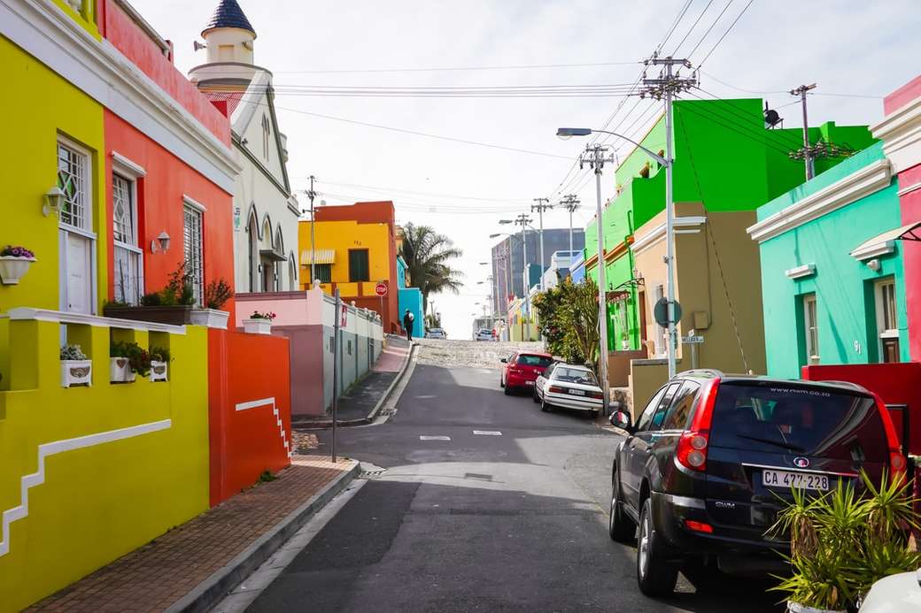 Strada colorata puzzle online