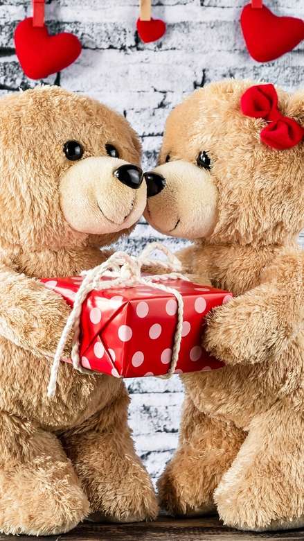 stuffed animals - teddy bears jigsaw puzzle online