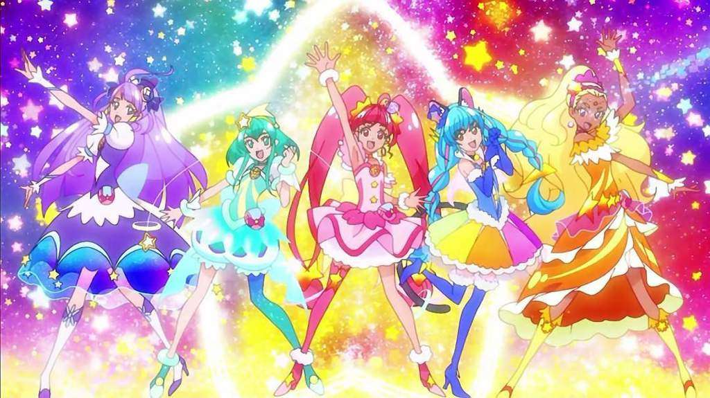 Star 閃亮 ☆ 光 之 美 Star (Stern ☆ Twinkle Pretty Cure) Online-Puzzle