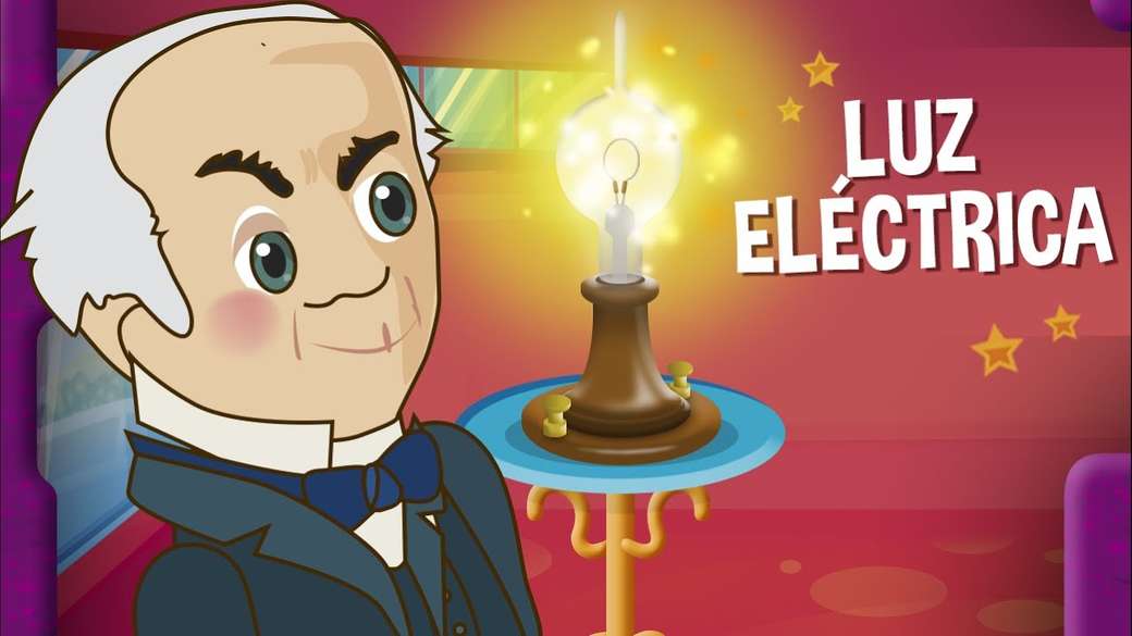 Η λάμπα φωτός - Thomas Alva Edison online παζλ