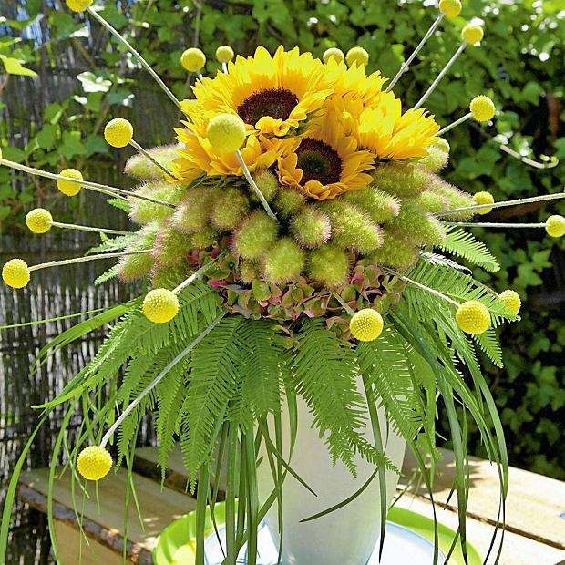 bouquet of sunflowers online puzzle