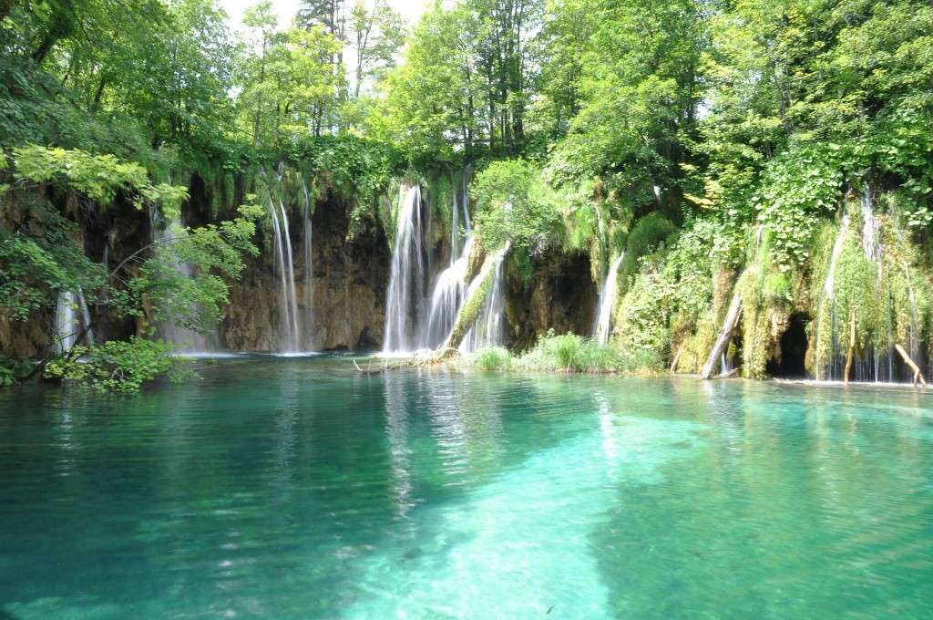 езеро в Хърватия онлайн пъзел
