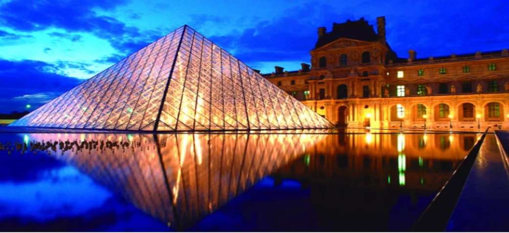 Louvre múzeum online puzzle
