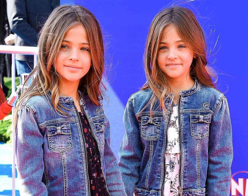 de vackraste tvillingarna i världen pussel på nätet