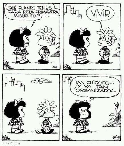 Neunte und Mafalda Online-Puzzle