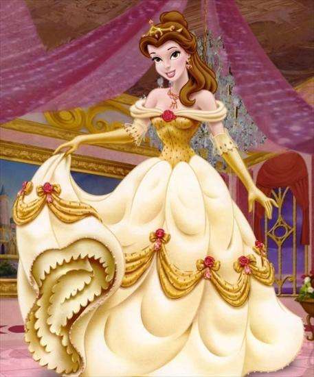Prinsessa-Belle-Disney-prinsessa Pussel online