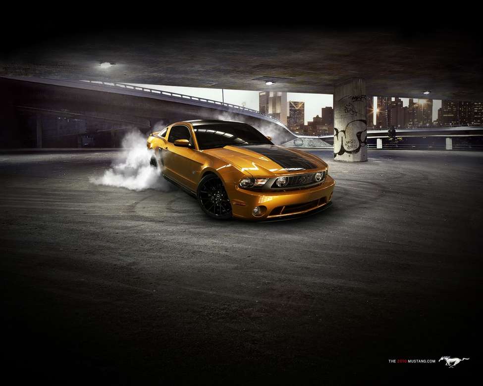 Ford Mustang por Gerson Lopez puzzle online