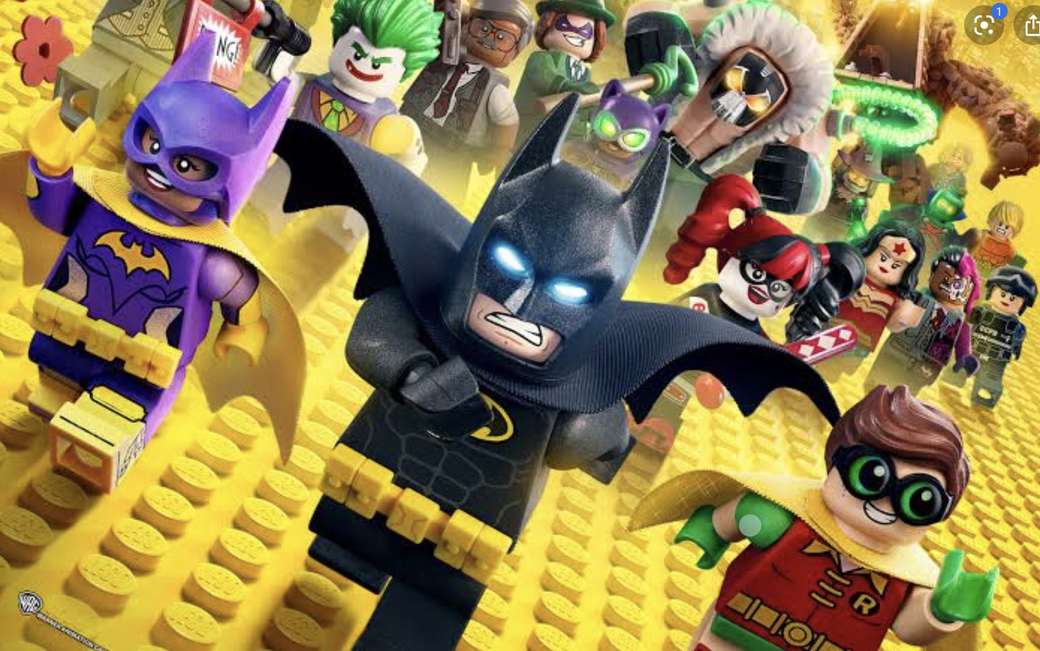 Batman lego film pussel på nätet