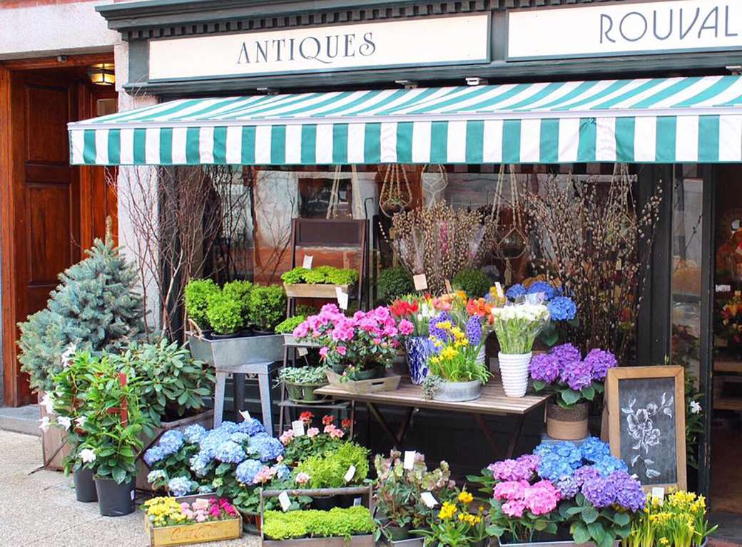 Магазин за цветя в Бостън онлайн пъзел