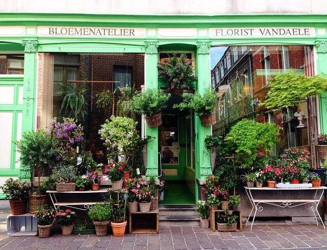 Магазин за цветя в Холандия онлайн пъзел