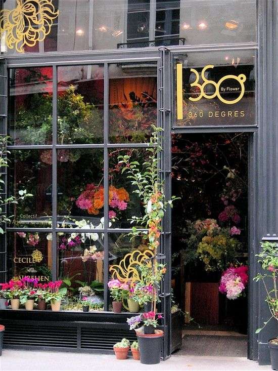 Цветочный магазин в Лондоне пазл онлайн