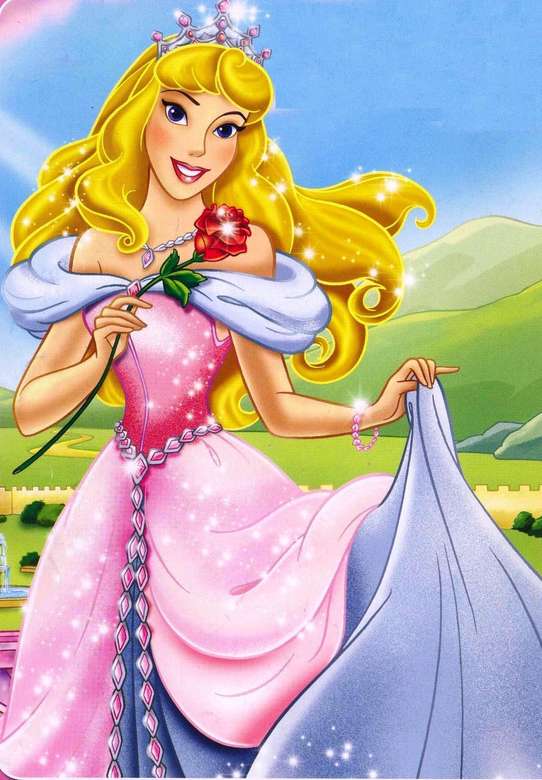 Prinses-aurora-disney-prinses- online puzzel