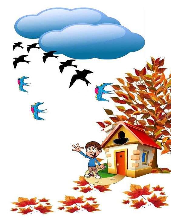 Herbst in meinem Land. Online-Puzzle