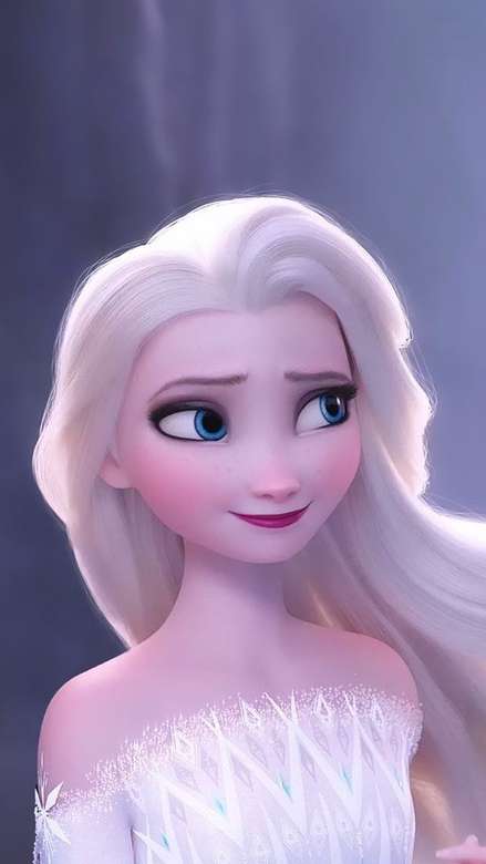 Elsa Frozen 2 online puzzle