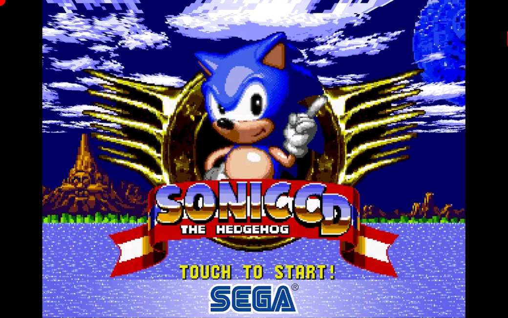 Sonic το σκαντζόχοιρο CD παζλ online