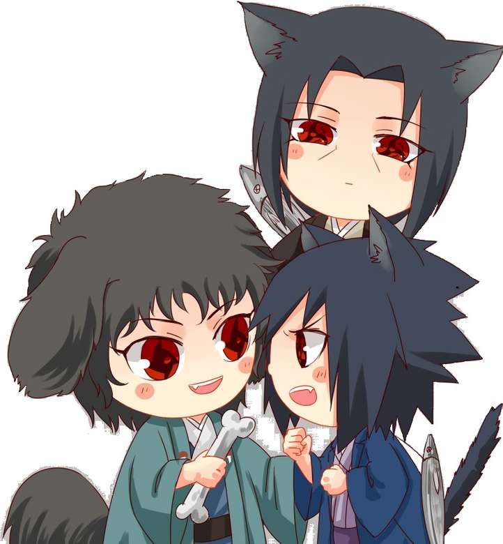 Itachi, Shisui et Sasuke puzzle en ligne