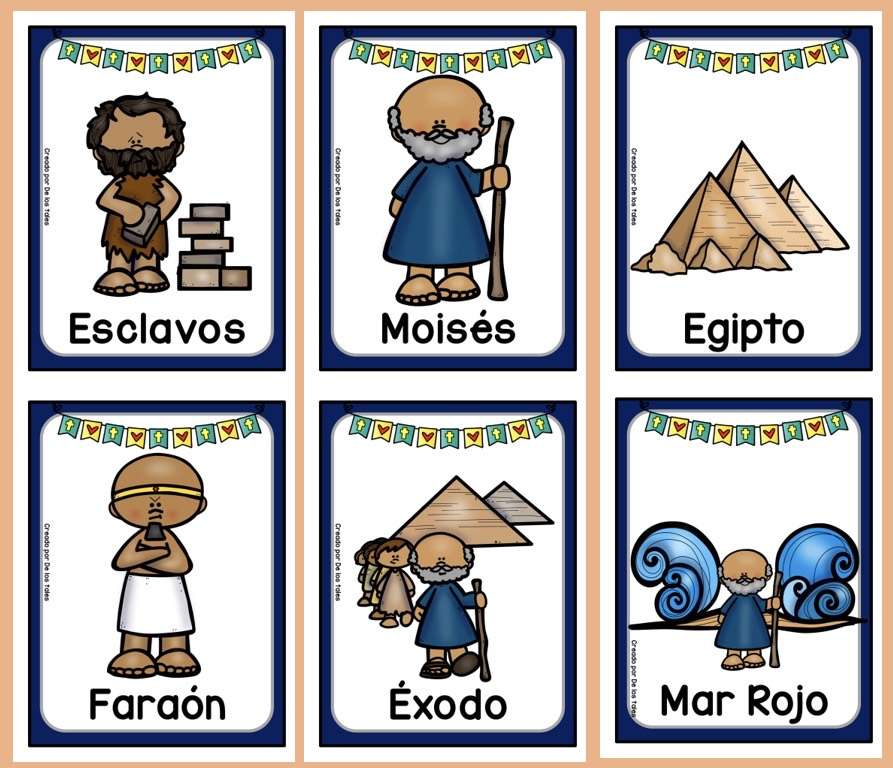 Moses class of children online puzzle