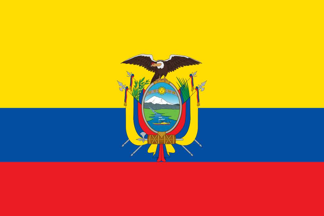 DAG FÖR EKUADORISK FLAGG Pussel online