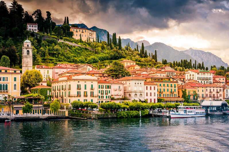 Bellagio vid Comosjön pussel på nätet