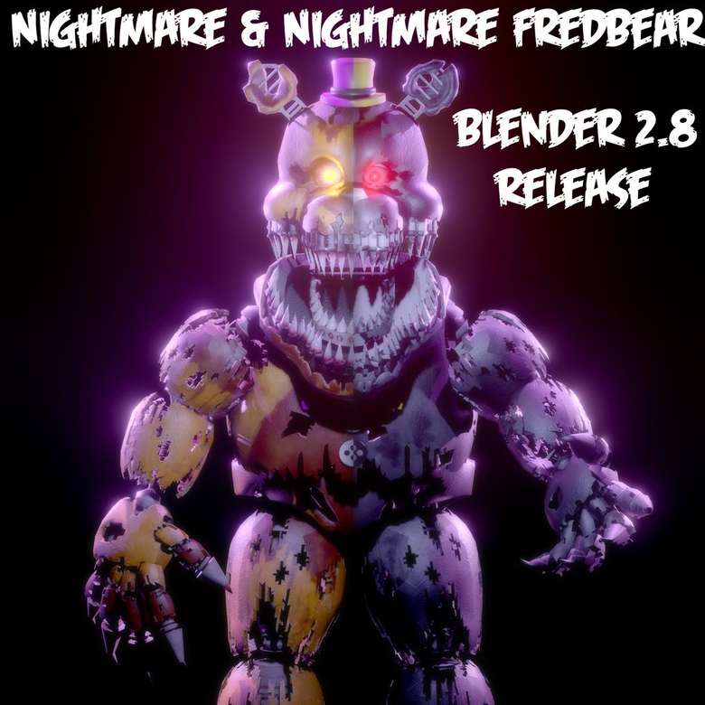 Fnaf 4 Nightmare Foxy - online puzzle