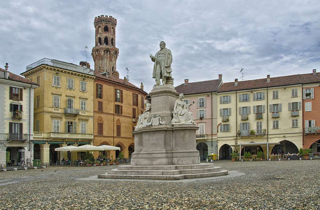Vercelli Piedmont Észak-Olaszország kirakós online