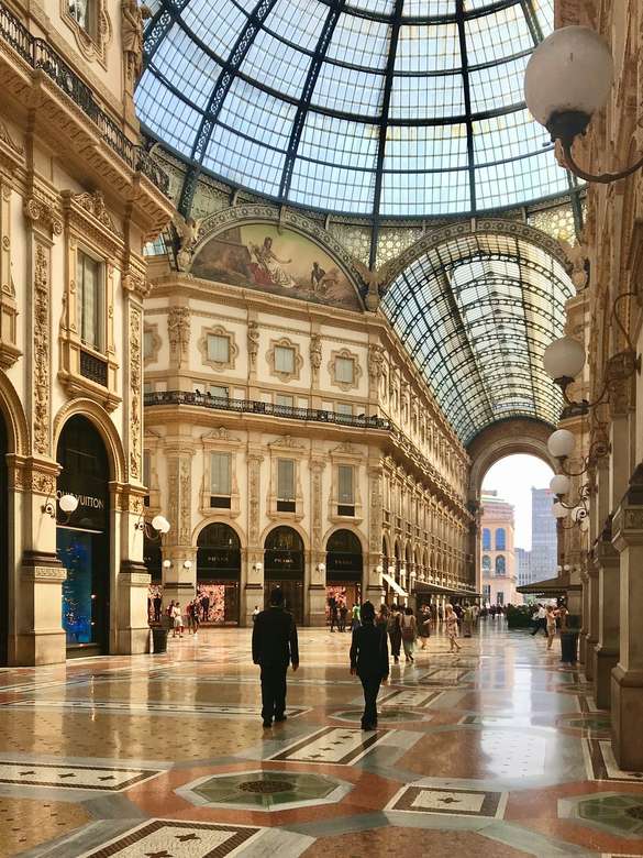 Торговий центр Turin Galleria Subalpina онлайн пазл