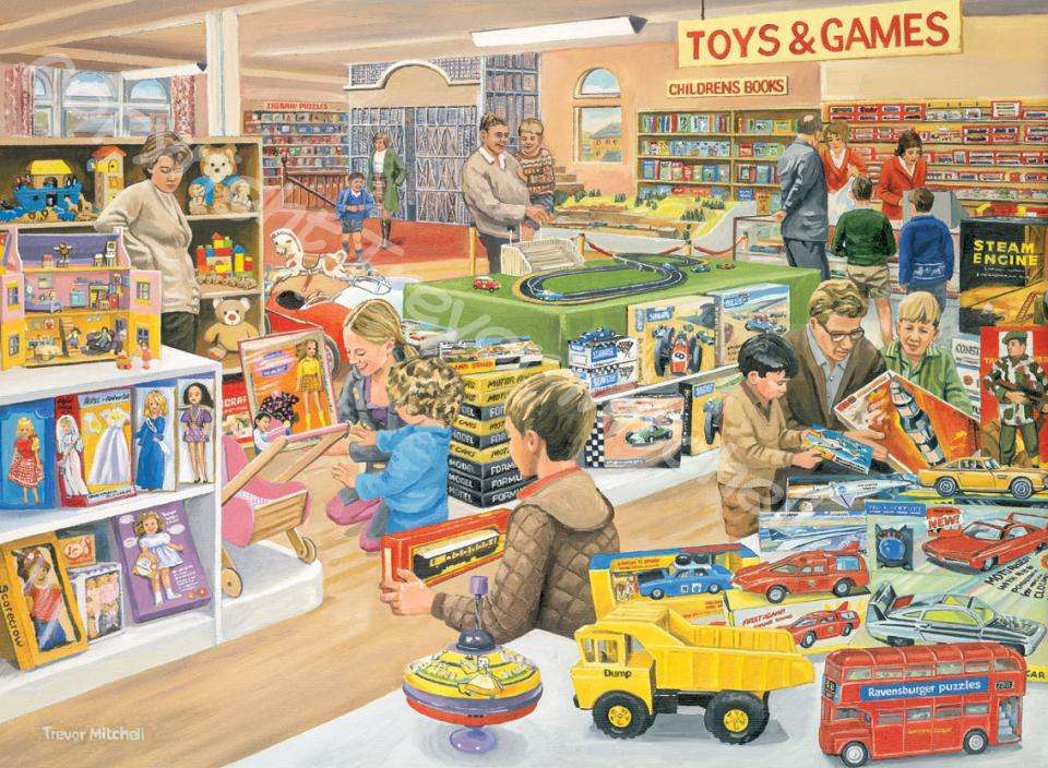 Loja de brinquedos quebra-cabeças online