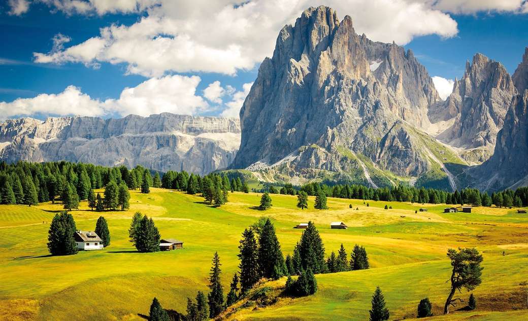 Dolomites au Tyrol du Sud puzzle en ligne