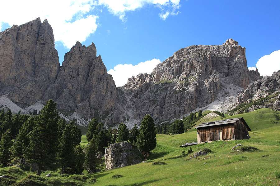 Dolomitas en Tirol del sur rompecabezas en línea