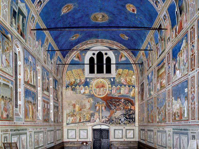 Padua Scrovegni Giotto Giudizio Universale quebra-cabeças online