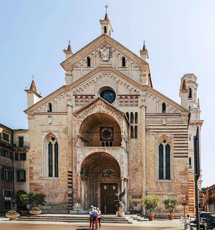 Verona Kathedrale Region Venetien Online-Puzzle