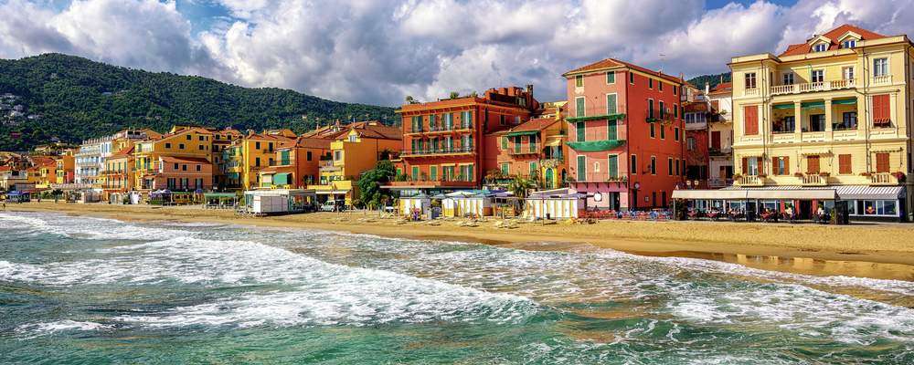 Liguria Alassio régiója kirakós online