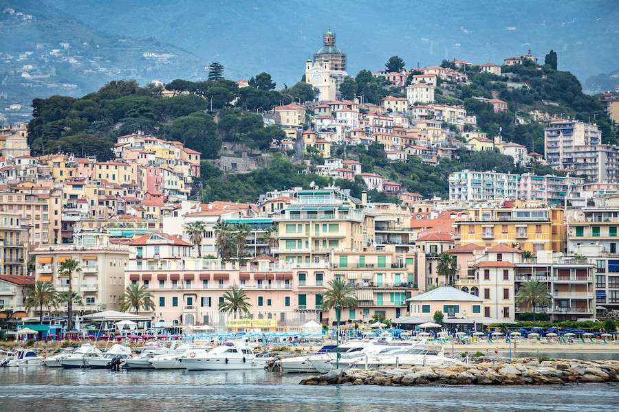 Sanremo Ligurien Italien Puzzlespiel online