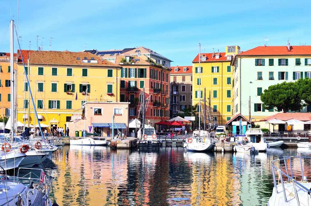 Savona havengebied van Ligurië legpuzzel online