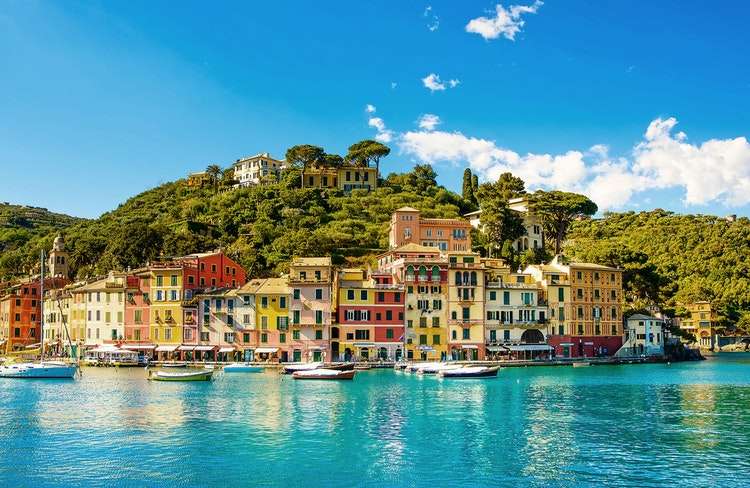 Italienska Rivieran Ligurien pussel på nätet