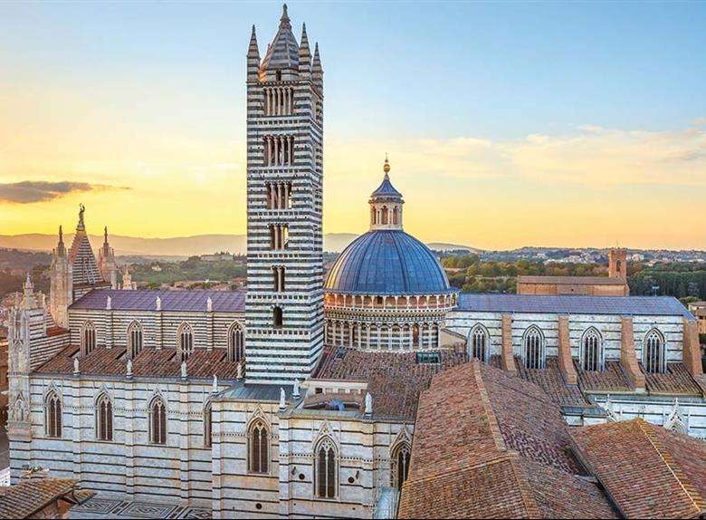 Siena Kathedraal Regio Toscane online puzzel
