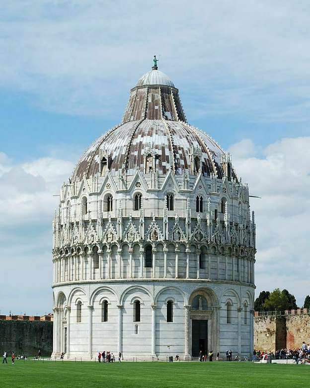 Baptisteriul Pisa Toscana jigsaw puzzle online